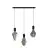 Calex XXL Titanium Complete Set - Including 3 XXL Lamps + Cordset Rechthoekig basis